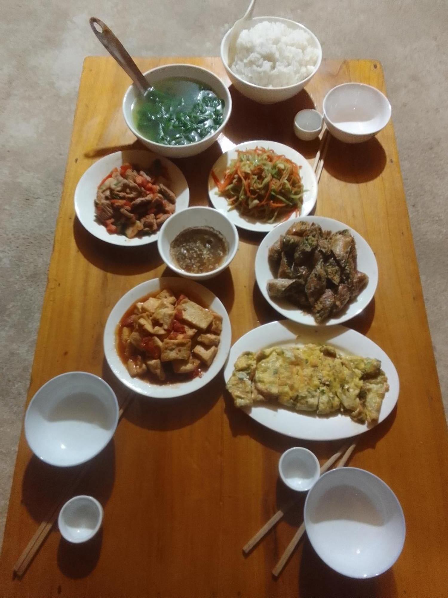 Quan Ba Hoang Nam Homestay מראה חיצוני תמונה