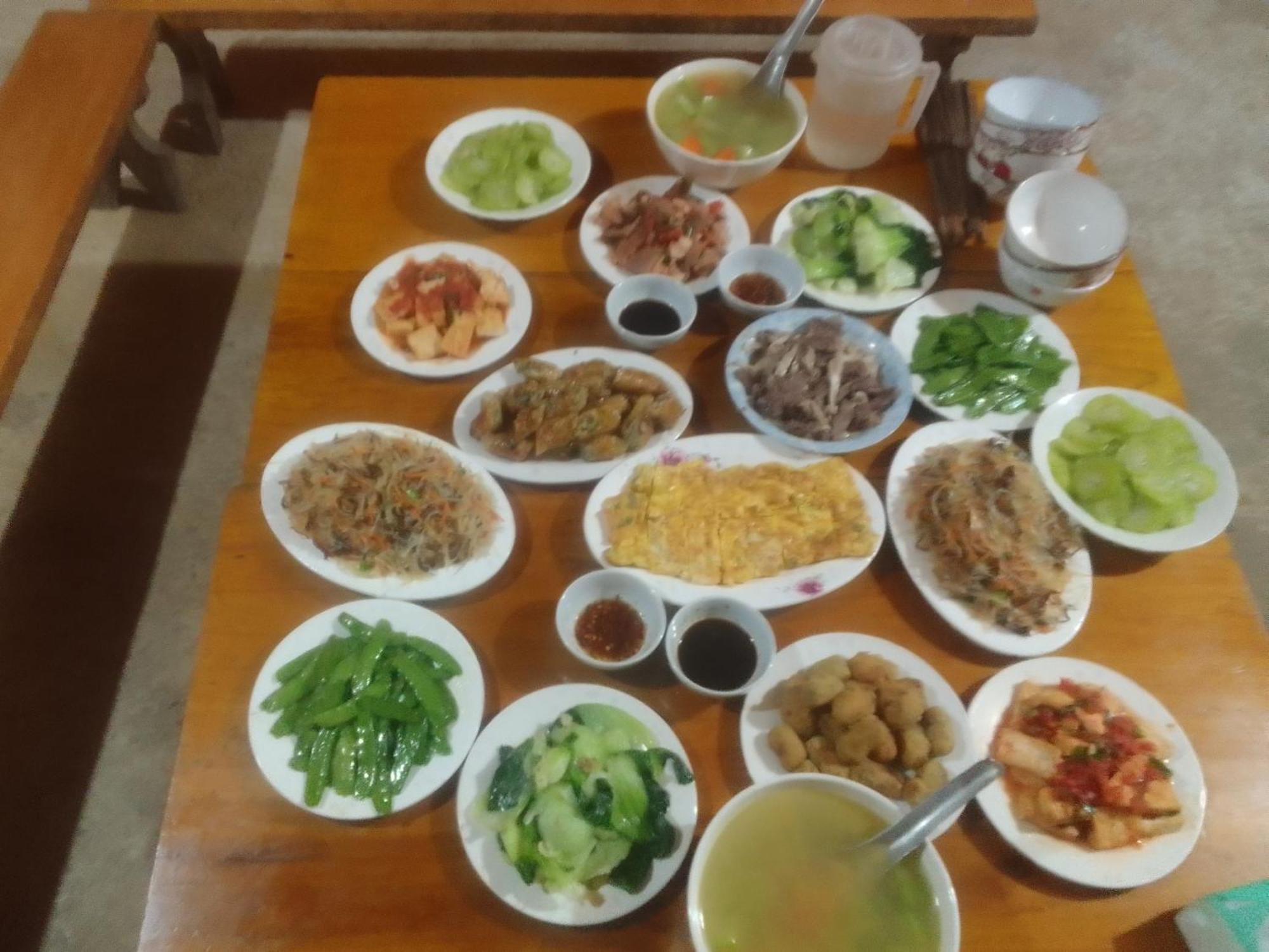 Quan Ba Hoang Nam Homestay מראה חיצוני תמונה